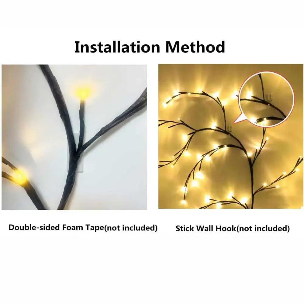 Willow Vine Branch Lights - Ramkos Cozy Lights