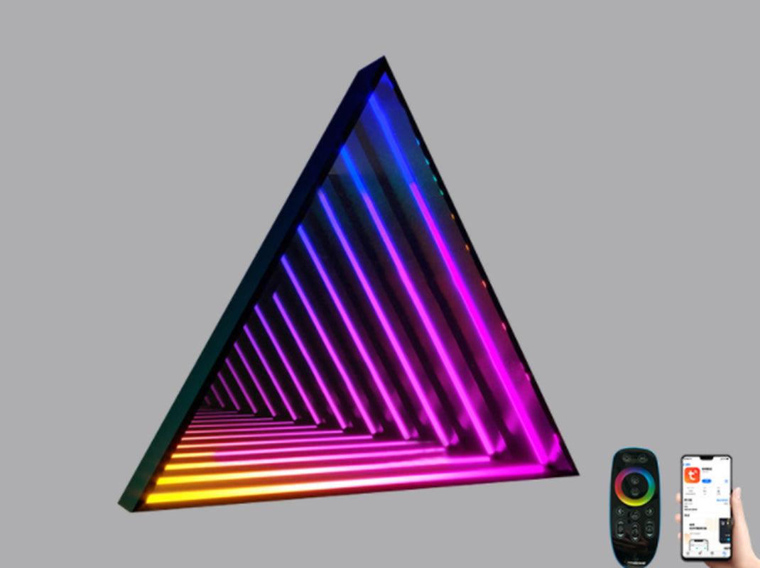 Infinity Mirror Colourful Wall Lamp - Ramkos Cozy Lights