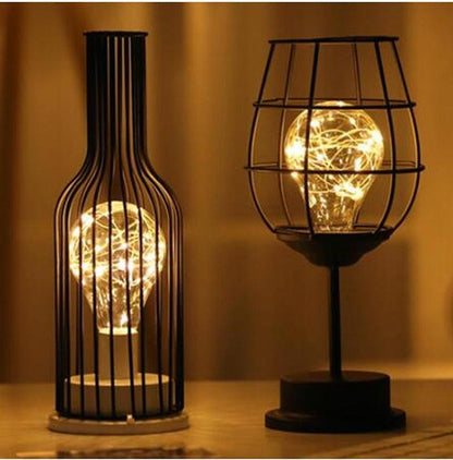 Hollow Table Lamps - Ramkos Cozy Lights