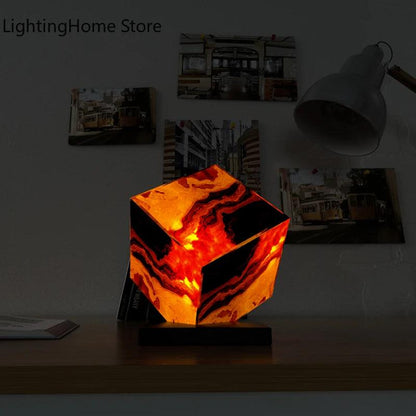Onyx Marble Lamp - Ramkos Cozy Lights