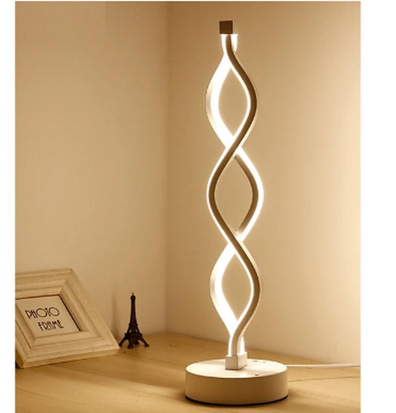 Wavy Desk Lamp - Ramkos Cozy Lights