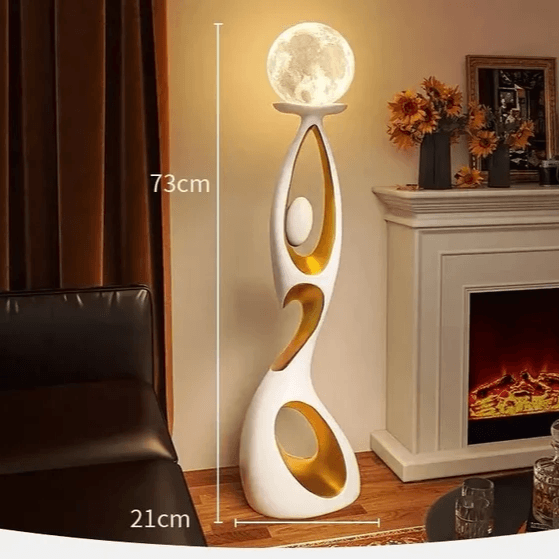 Luxury Resin Sculpture Lamp