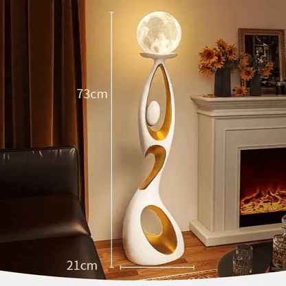Luxury Resin Sculpture Lamp