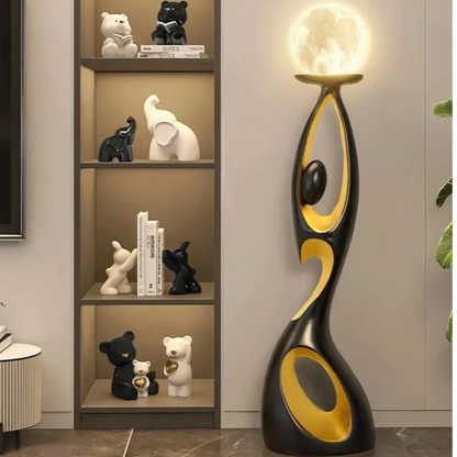 Luxury Resin Sculpture Lamp