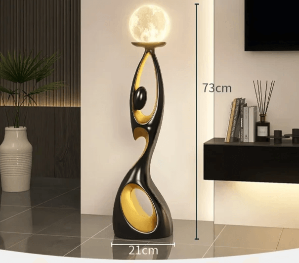 Luxury Resin Sculpture Lamp