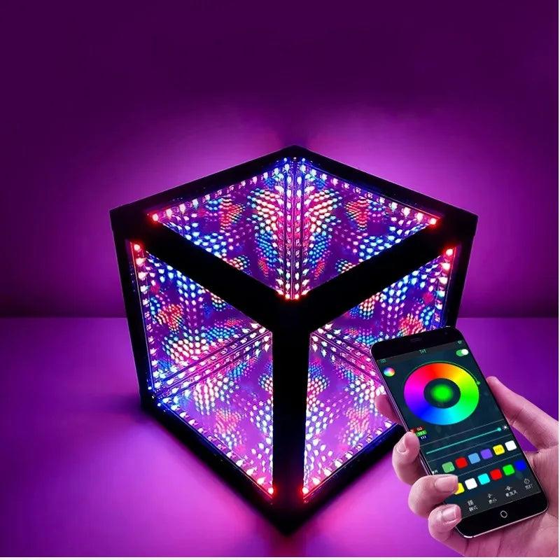 Luminous Crystal Cube - Ramkos Cozy Lights