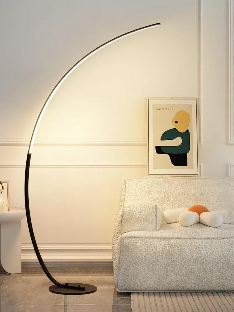 Nordic Arc Floor Lamp - Ramkos Cozy Lights