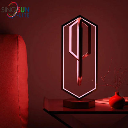 RGB Polygon Desk Lamp - Ramkos Cozy Lights