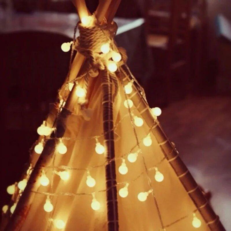 Ball LED String Lights - Ramkos Cozy Lights