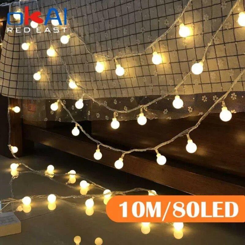 Ball LED String Lights - Ramkos Cozy Lights