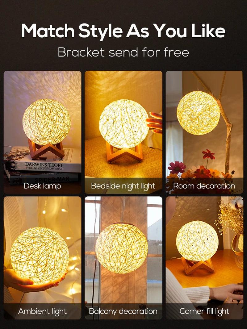 Sepak Takraw Night Light - Ramkos Cozy Lights