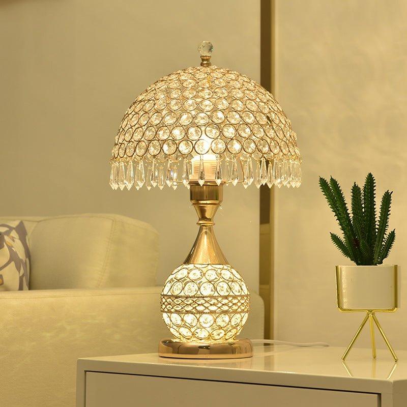 Crystal Desk Lamp - Ramkos Cozy Lights