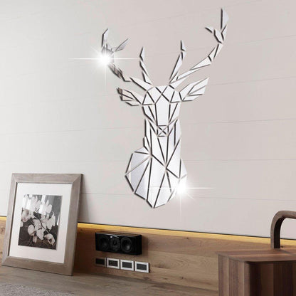 Deer Mirror ( acrylic stickers) - Ramkos Cozy Lights