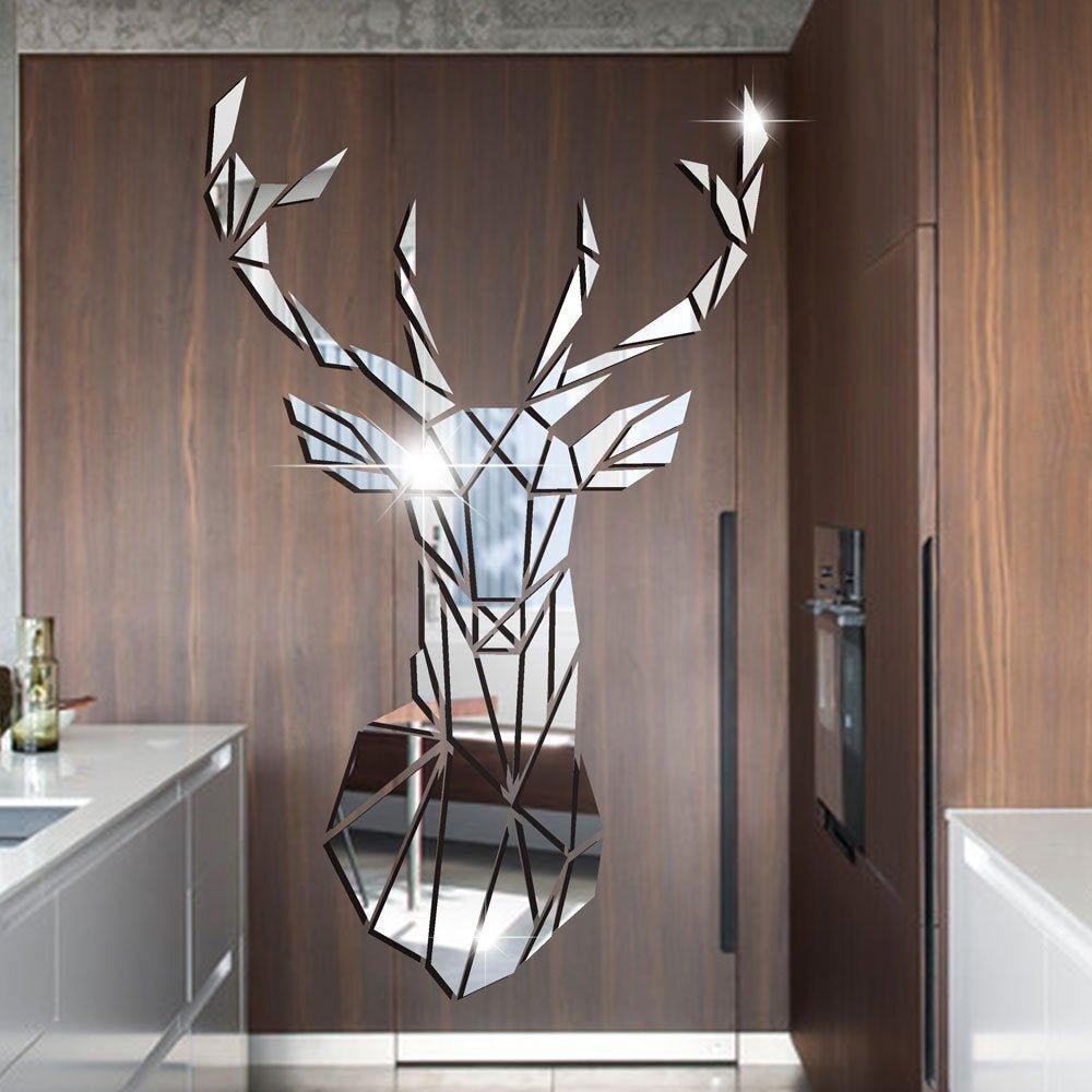 Deer Mirror ( acrylic stickers) - Ramkos Cozy Lights