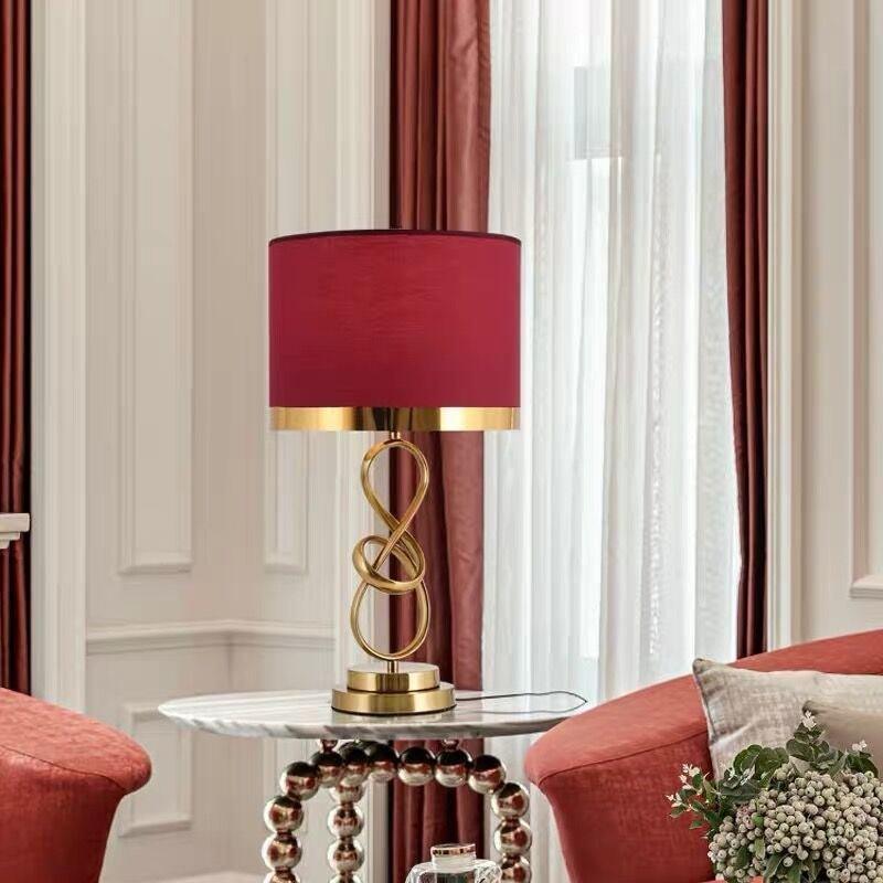 Elegant Bedroom Bedside Lamp - Ramkos Cozy Lights