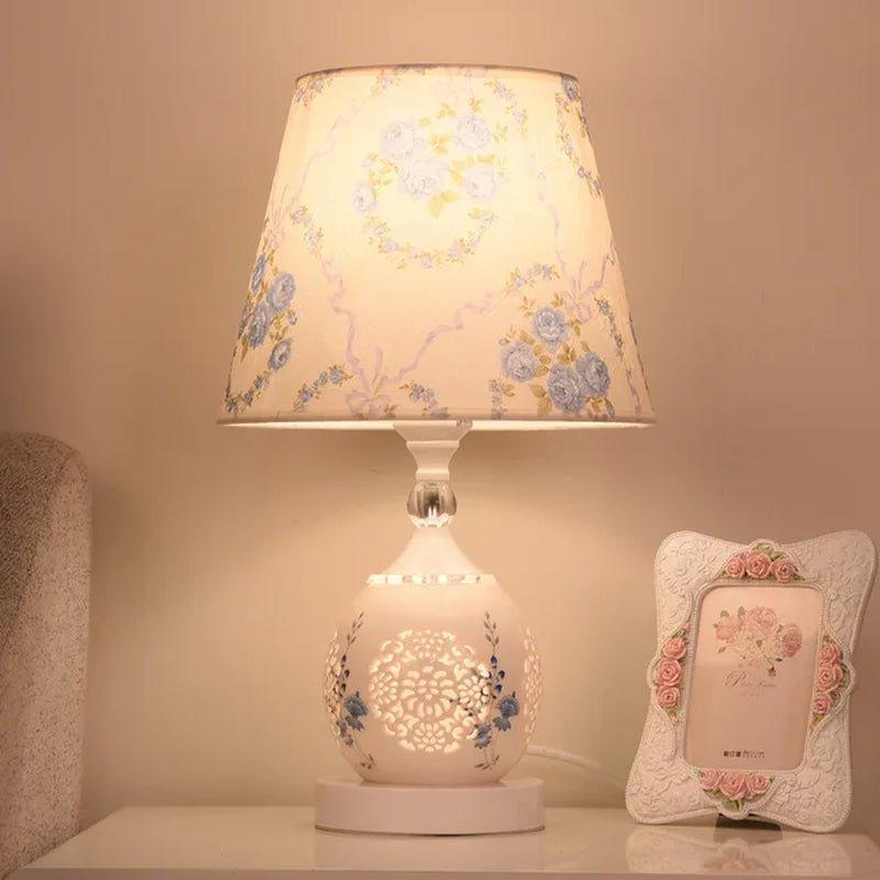 European-Style Crystal Table Lamp - Ramkos Cozy Lights