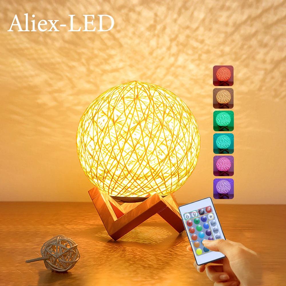 Sepak Takraw Night Light - Ramkos Cozy Lights
