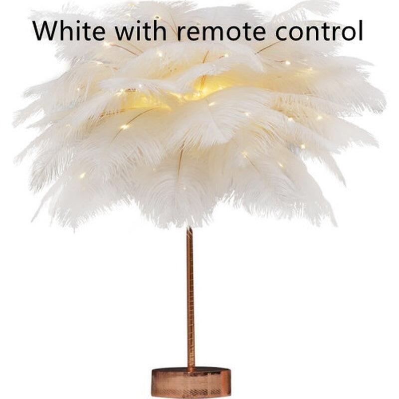 Feather Lamp - Ramkos Cozy Lights
