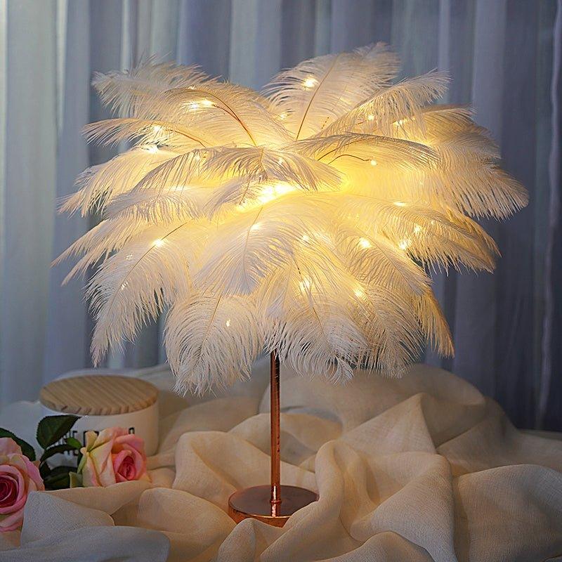 Feather Lamp - Ramkos Cozy Lights