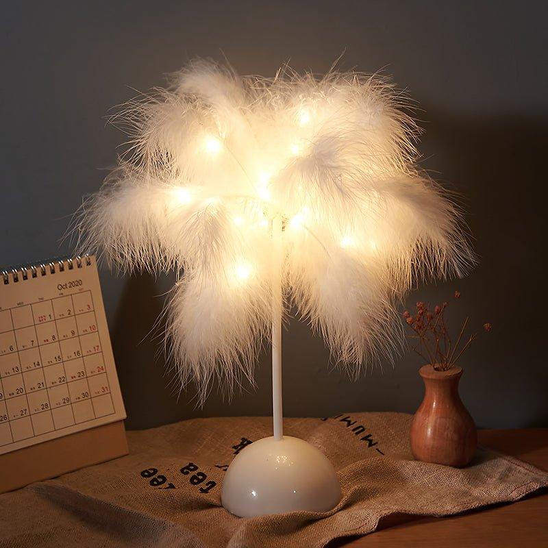 Feather Lamp - Ramkos Cozy Lights