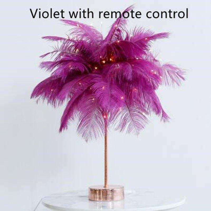 Feather Lamp - Ramkos Cozy Lights