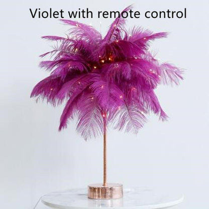Feather Lamp - Ramkos Cozy Lights