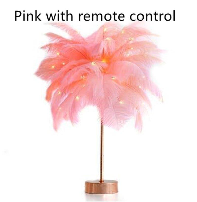 Feather Lamp - Ramkos Cozy Lights