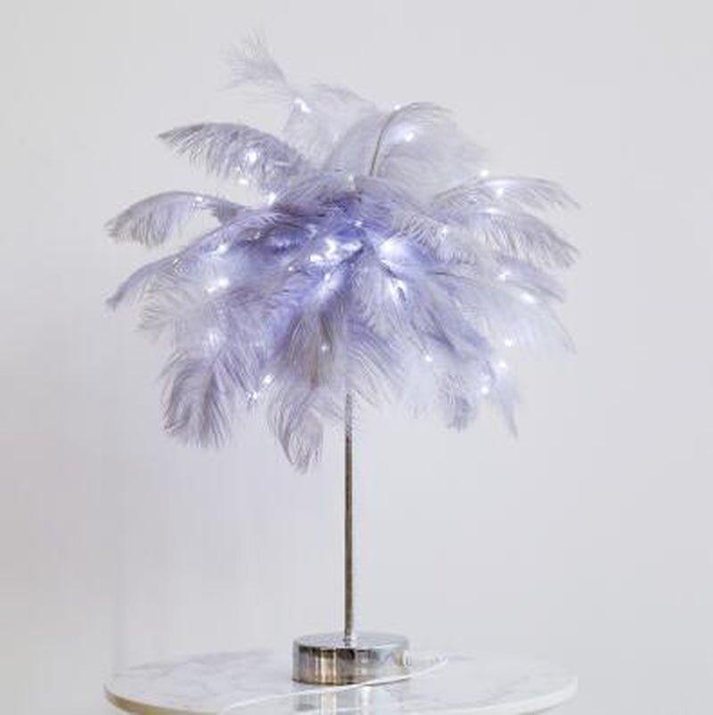 Feather Lamp - Ramkos Cozy Lights
