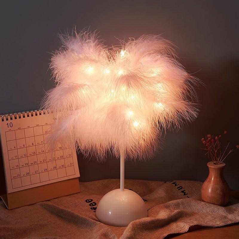 Feather Lamp - Ramkos Cozy Lights