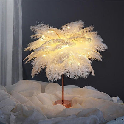 Feather Lamp - Ramkos Cozy Lights