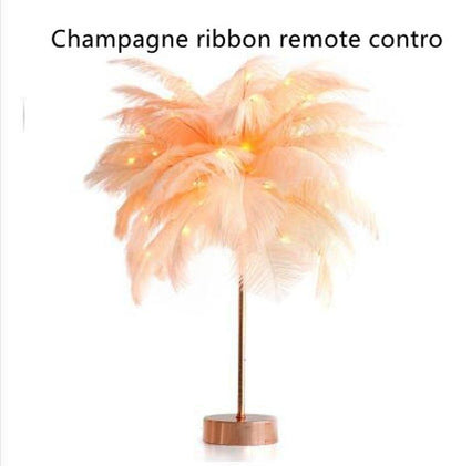 Feather Lamp - Ramkos Cozy Lights