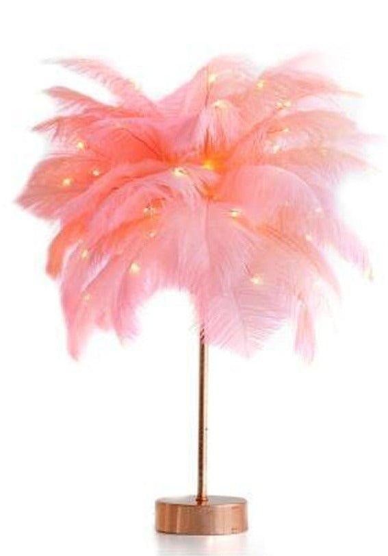 Feather Lamp - Ramkos Cozy Lights