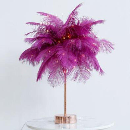 Feather Lamp - Ramkos Cozy Lights