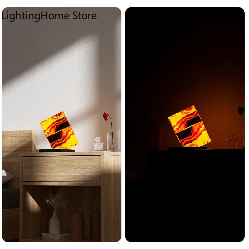 Onyx Marble Lamp - Ramkos Cozy Lights