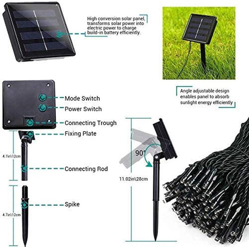 Solar Powered LED String Lights - Ramkos Cozy Lights
