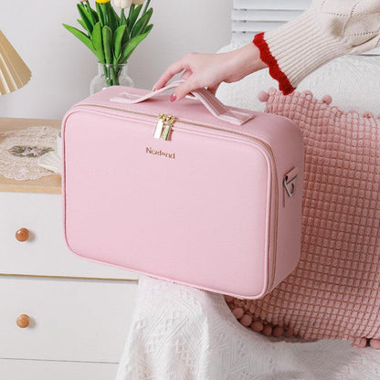 LED Cosmetic Storage Case - Ramkos Cozy Lights