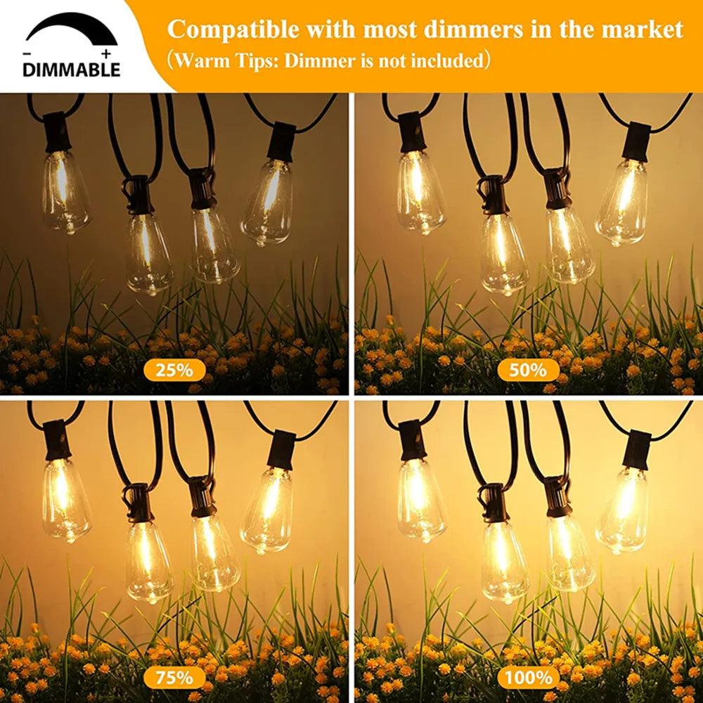 Globe LED String Lights - Ramkos Cozy Lights