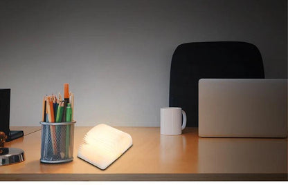 Wooden LED Book Night Lamp - Ramkos Cozy Lights